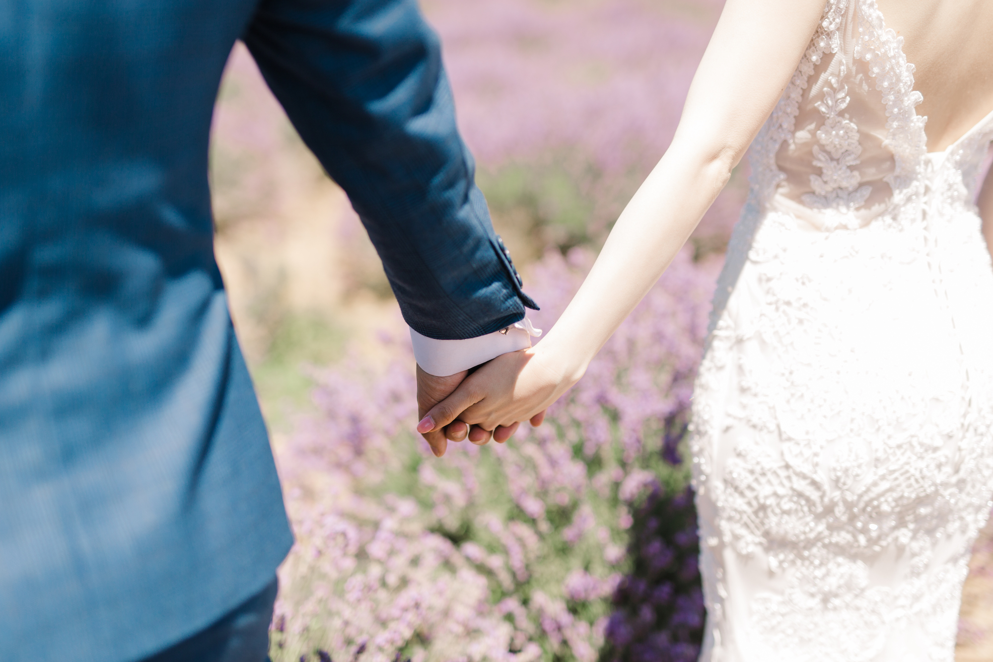 Dreamy Pre-Wedding at a Lavender Field in Australia
