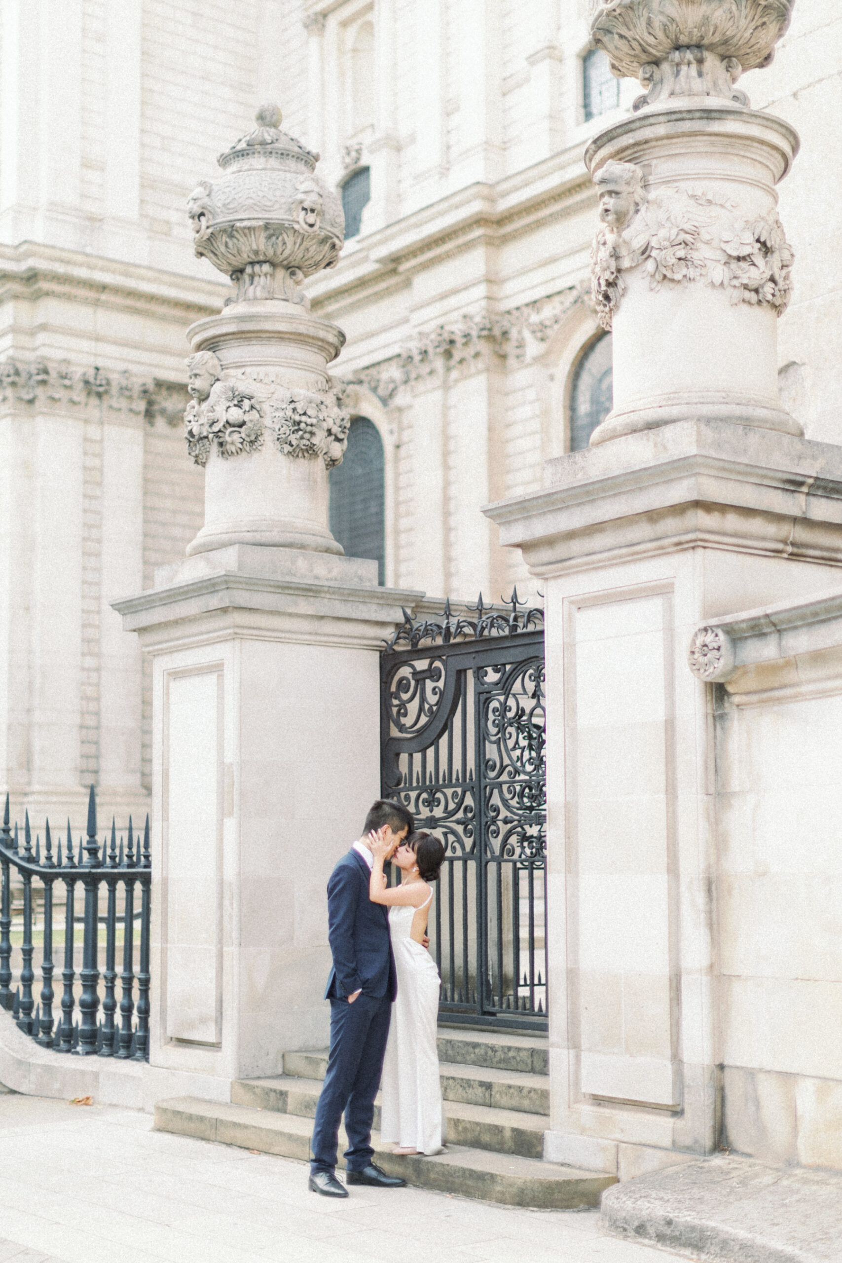 Casual and Chic City Engagement in the Heart of London
