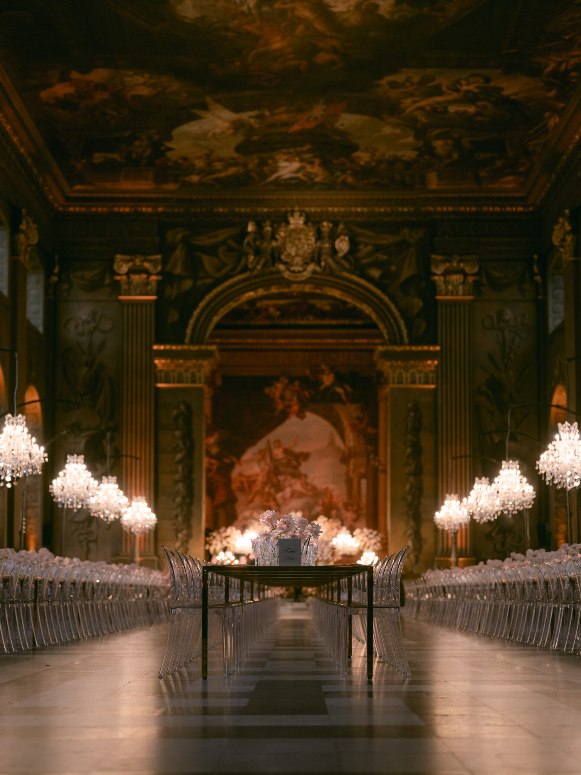old naval college painted hall wedding