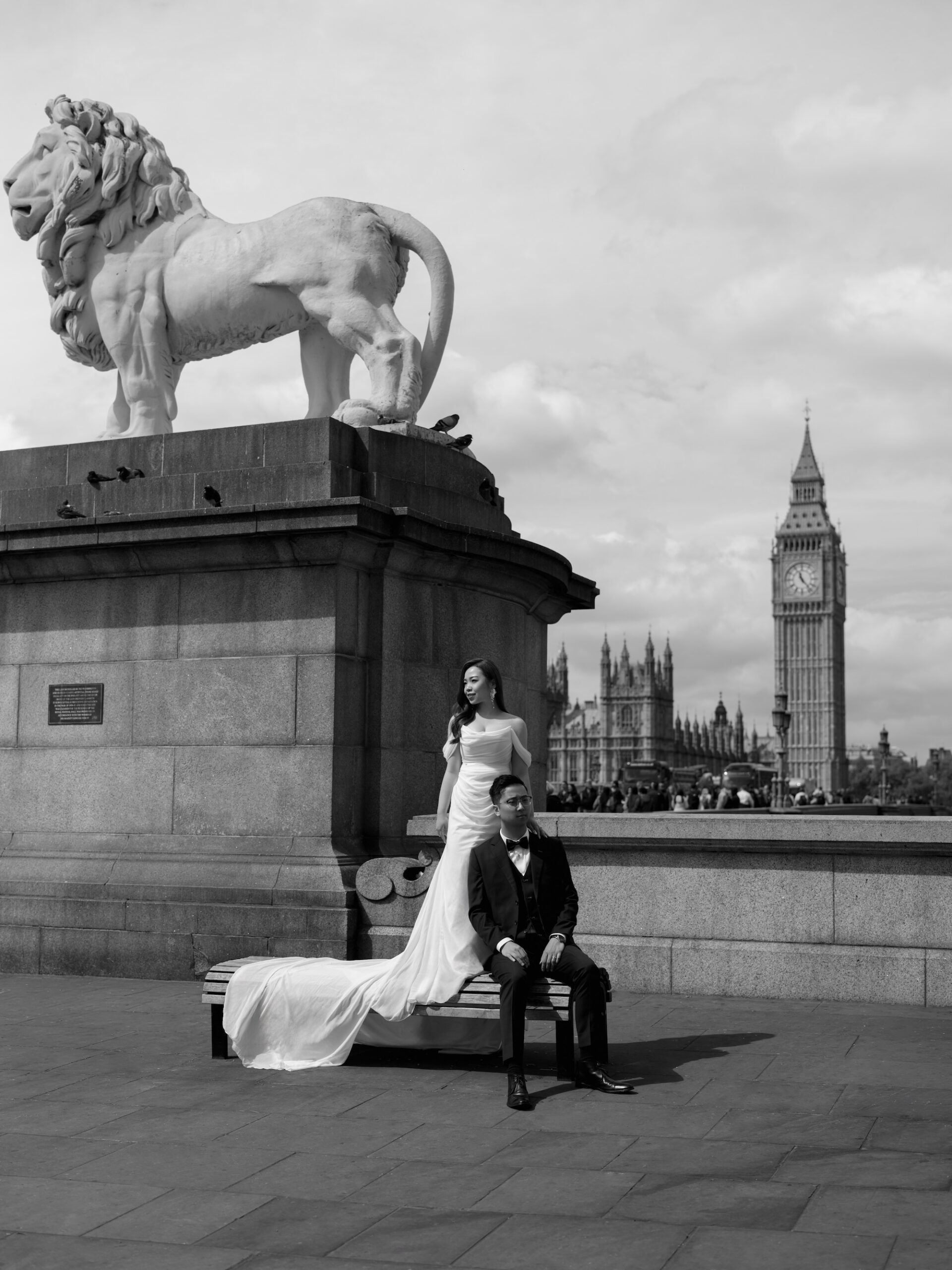 big ben wedding photo